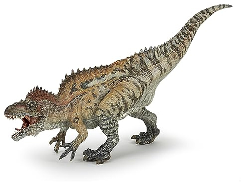 Papo - Realistic Acrocanthosaurus Figure Toy for Kids - Ages 3+ - Dinosaurs Collection - Educational Play Prehistoric Species - Gift Idea Toy for Girls and Boys - 28 Cm
