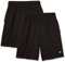 Amazon Essentials Herren Weit geschnittene Performance-Funktionsshorts (erhältlich in Big & Tall), 2er-Pack, Schwarz, S