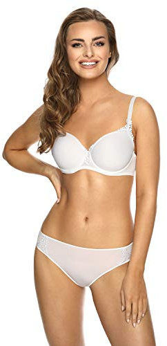 VIANIA! Bügel-BH 151414 Carola mit Spacercups Farbe Weiß, Größe:85, Cup:E