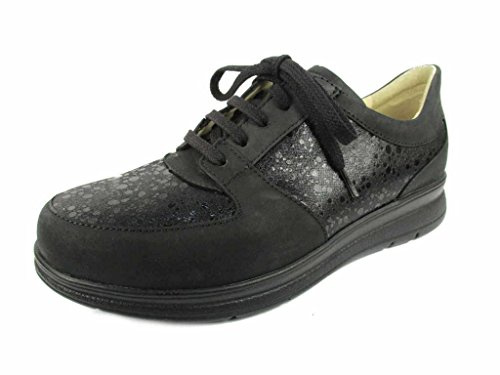 Finn Comfort Royan Nubuk Schwarz schwarz Gr. 41