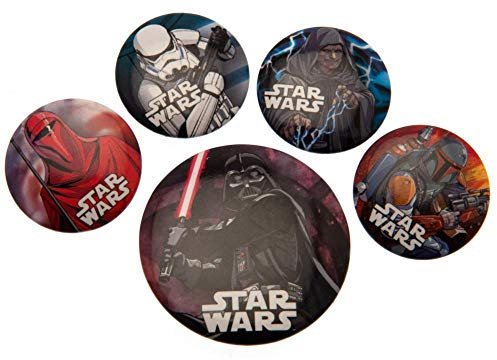 Star Wars Lot de badges boutons, único, Synthétique, Agate
