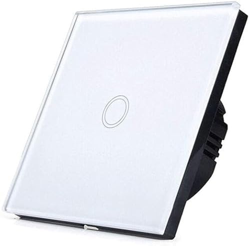 ENER-J's WiFi Smart 1 Gang Touch Switch, Only Live Connection (with Mini Adapter)