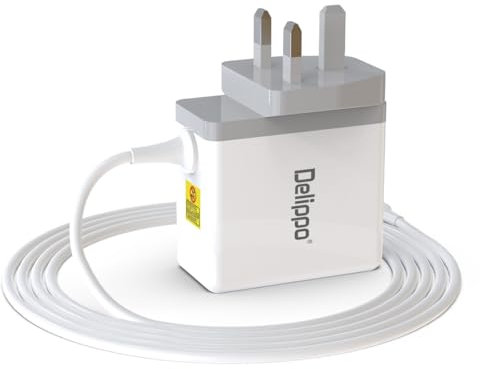 Delippo Adaptador de cargador de aire de 45 W, 14,85 V, 3,05 A, compatible con MacBook de 11 pulgadas y 13 pulgadas después de mediados de 2012, 2013, 2014, 2015, 2017 y 2018, modelos A1465, A1466,