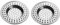 Meiyea 2PCS Stainless Steel Kitchen Sink Strainer Plug, Standard Strainer Drain Protector for Bathroom/Kitchen, Hair Catcher for Bathtub/Shower 3 inches 7cm