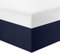HXYIYG Cache Sommier,Cache Sommier 160x200 Pure Color Easy Fit Jupe de lit Hôtel Bande élastique sans Lit Enrubannage Autour de la Reine juponnage Double/Full/Reine/King (Color : Blue, Size : Full)