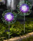Joysing Gartendeko Solar Gartenleuchte Außen, 2 Stück 120 LED Gartenbeleuchtung Solar, 8 Modi Solar Feuerwerk Lichter Wasserdicht Gartenstecker Solarlampen für Garten Rasen Terrasse Ddeko - Mehrfarbig