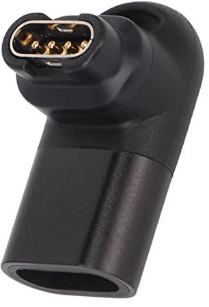 Typ C Adapter für Watch Connector, 5V USB C Ladekonverter für Fenix 7/7S/7X, Instinct 2/2S/Solar, Vivoactive 4/4S/3, Venu 2/2S/Sq, Forerunner, Etc