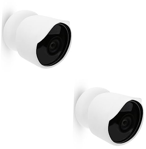 SOLUSTRE 2pcs Security Camera Cover Outdoor Camera Rain Cover for Protective Housing Shell