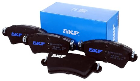 SKF Scheibenbremse Bremsbelag VKBP 80380-4er Set - Position Vorderachse Höhe 77 mm Länge 170 mm Breite 81 mm Dicke 17,7 mm - OE Qualität