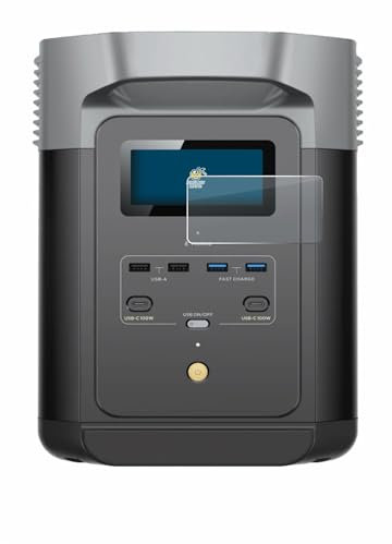 BROTECT Entspiegelungs Schutzglas für EcoFlow DELTA 2 Schutzfolie Panzer Folie Glas Matt [Extrem Kratzfest 9H, Anti-Reflex, Anti-Fingerprint]