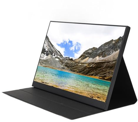 14inch Portable Touch Screen Monitor - 2.5K HD Resolution, 60Hz Refresh Rate - IPS Technology, HDR Image - Perfect for Gaming, Work, and Entertainment