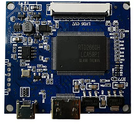 Ranuw Driver Board Universal LVDS LCD Monitor Screen Controller 5V Laptop Computer DIY Parts Kit For TTL 50Pin 50 Pin Screen Connector