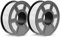 TECBEARS PLA+ Filament 1,75 mm Weiß 2KG, Verstärkt Zähigkeit PLA Plus 3D Drucker Filament, 0-300mm/s Druckgeschwindigkeit, 1KG Spulen, Maßgenauigkeit +/- 0,02 mm