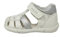 Geox Bébé Fille B Sandal ZAPITO Girl, White/Silver, 20 EU