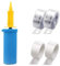 yowtiny Handheld Balloon Pump Two-Way Dual Action, Portable Manual Hand Pump，Inflator for Balloons Arch Kit, Foil, Yoga Balls