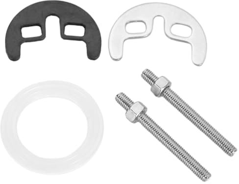 HOMSFOU 1 Juego tornillos para grifo arandela de sujeción del grifo accesorio de cocina arandela de seguridad herramientas anillo de sujeción grifo accesorio para reparar grifo Metal