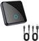 CarPlay Wireless Adapter, RAMPOW Apple CarPlay Wireless Adapter für iPhone und Android, Upgrade von Wired CarPlay auf Wireless, Wireless CarPlay Adapter, mit 2 USB C Kabel 15cm
