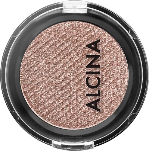 ALCINA Eyeshadow Cosmic chocolate - vielfältig einsetzbar - schimmernde, metallische Pigmente retuschieren optisch Augenfältchen - intensive Farbabgabe - brauner Lidschatten
