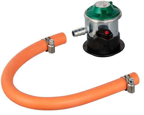 Enders Set Gasdruckregler und Gasschlauch (40 cm) für Nova LEDs und Polo 2.0 - Zubehör für Dekorationsweg 1224