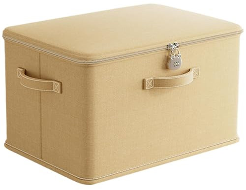 Lockable Container With Handle - Food and Snacks Storage Box | Clothes Toys Organizer Box for Home, Office, Dorm - Small, Extra Large