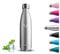 Borraccia- 500 ml- Borraccia Termica, Senza BPA, Borraccia Acciaio Inox, Senza Perdite, Borraccia Metallo, Acciaio Inossidabile 18/8, Bottiglia Termica per Scuole, Campeggio, Uffici, Viaggio, Caffè
