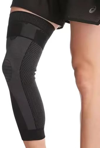 Générique Manchon de Compression - Soulagement Douleurs et Blessures au Genou - Arthrose, Menisque Fissuré, Ligament Croisé, Essui-Glace - Multisports M
