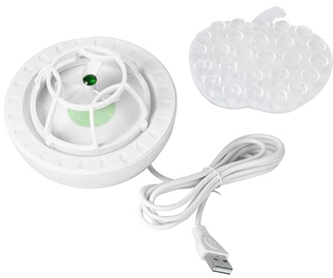 Majatou Household Mini Dishwasher, USB Mini Ultrasonic Dishwasher for Small Apartment Office and Home Kitchen (Green)