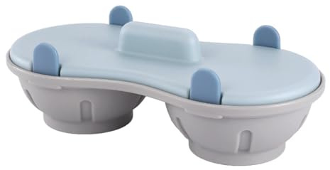 Cuociuova per Microonde,2 Cavità Caldaie per Uova in Silicone Commestibile,Bracconiere per Uova a Microonde,Cottura Uova in Camicia,Lavabile in Lavastoviglie, Utensile da Cucina
