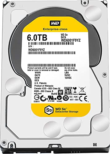 Western Digital WD SE Enterprise 6TB HDD 8,9cm 3,5Zoll SATA 6Gb/s (Generalüberholt)
