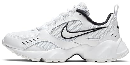 NIKE Women's Running Shoe, White White Black, 8