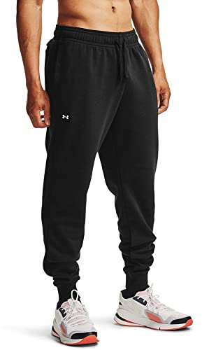 Under Armour Herren Rival Fleece Joggers, komfortable und warme Trainingshose für Männer, Herren Sporthose mit loser Passform
