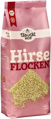 Hirseflocken glutenfrei Bio 6 x 500 g
