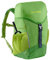 VAUDE Kinderrucksack Skovi für Jungen & Mädchen, komfortabler Wanderrucksack Kinder 10 L in grün, Wetterfester Schulrucksack mit viel Stauraum & reflektierende Elemente