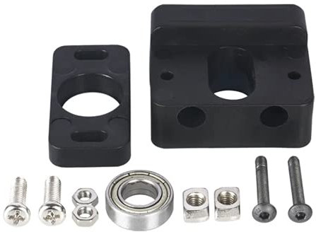 DollaTek 2 Stück 3D-Drucker-Zubehör, Z-Achse T8 Schraubenhalter Z-Stangenlager, verbesserte Version, verstellbare Einspritzlager-Halterung, Z-Achse