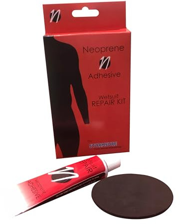 Stormsure Neoprene Queen Adhesive Repair and Patch Kit - Fast and Durable Wetsuit Repairs