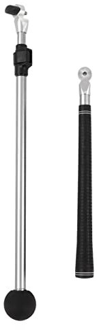 Golf Swing Trainer - Tempo & Flexibility Training Aids Warm-Up Stick Ideal for Golf Indoor & Outdoor Practice (Black) golf