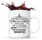 Planetee Tasse métier personnalisable Ministère Magie | Mug café ou thé idée cadeau personnalisé drôle et original collègue de travail