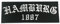 Aufnäher 'Old Hamburg 1887'
