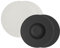 Villeroy & Boch Manufacture Rock Service à pizza et pâtes pour 2 personnes, vaisselle aspect ardoise, porcelaine de qualité supérieure, passe au lave-vaisselle/au micro-ondes, blanc/noir