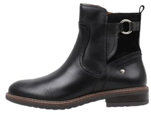 Pikolinos Flache Stiefeletten in Leder ALDAYA für Frauen Farbe Negro