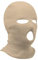HIDRUO Blue Ski Mask, 3-Hole Full Face Mask Cover, Winter Balaclava Cap Knitted Face Cover for Outdoor Sports (Beige)