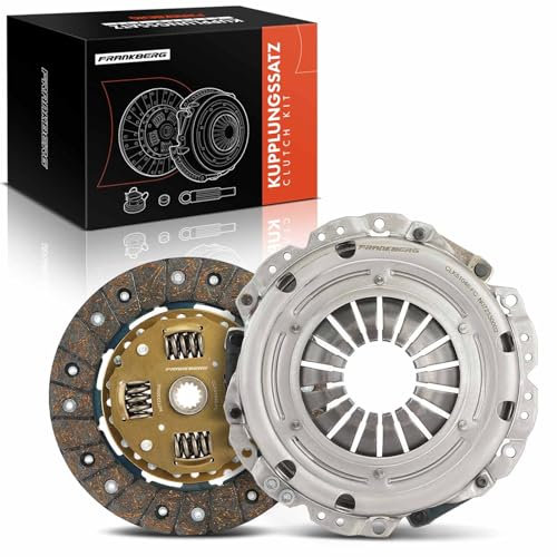 Frankberg Kupplung Kupplungssatz Kompatibel mit Corsa C F08 F68 1.0L 2000-2009 Corsa D S07 1.0L 2006-2014 Corsa D Kasten/Schrägheck S07 1.0L 2006-2014 Replace# 1606486