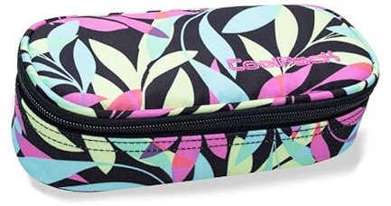 Coolpack B62050, Estuche CAMPUS Pastel Leaves, Multicolor