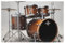 YYHWHJDE Platzsets, 6er-Set, 30,5 x 45,7 cm, für Party, Küche, Esszimmer, Dekoration, waschbar, leicht zu reinigen, Jazz-Trommel-Muster