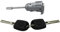 ZHjLut Cierre centralizado Compatible con Seat para Ibiza III 6L1 MK IV 2002 2003 2004 2005 2006 2007 2008 2009 6L3837167B Cilindro DE Cerradura DE Puerta Izquierda del Lado del Conductor
