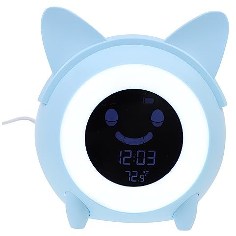 CAXUSD Nachtlicht Kinderzimmer Mit Timerfunktion Wecklicht Für Kinder Cartoon-Design Energiesparend Langlebig Gebrauch