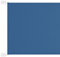 OHOOWOO Toldo vertical tela oxford azul 140x360 cm,Cortina Vertical Exterior Protección Privacidad y Viento Balcón y Jardín Paraguas y sombra
