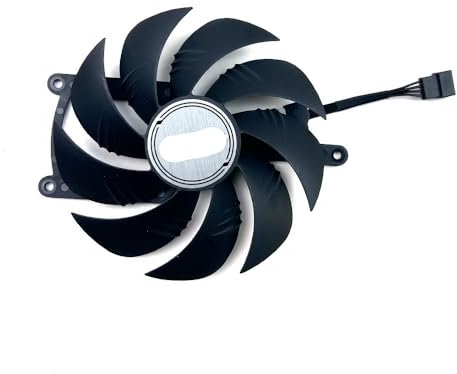 DIY Cooling 100mm 4PIN 12V 0.65A PLD10020S12H RTX4070 Ti GPU Fan For RTX4070 Ti AERO OC 12G Graphics Card Fans(B)