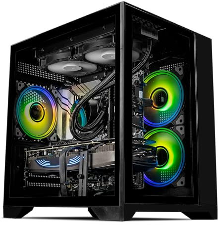 SCAN Aurum Liquid Cooled Gaming PC | RTX 5070 Ti 16GB | Ryzen 9 5900X 12-Core | 32GB RAM | 1TB M.2 SSD | Dynamic RGB Lighting | WiFi | Streaming Ready | Windows 11