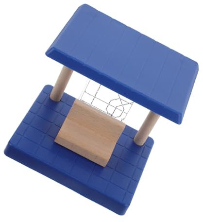 Yardwe Eisenbahnstrecke Modellbahn Bahnhof Batteriebetriebener Zug Zug Geländebahn Bahnhof Bahnsteig Bahnhofsplattform Für Zug Holz